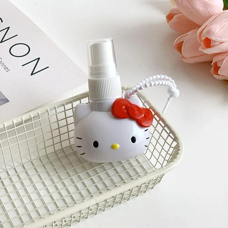 Kawaii Anime Sanrio 50Ml Spray Bottle Kuromi Cinnamoroll My Melody Student Travel Portable Cosmetics Perfume Alcohol Press Bottl