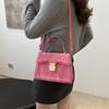 Chic And Stylish Large Capacity Crossbody Bag In Black Pink Blue White