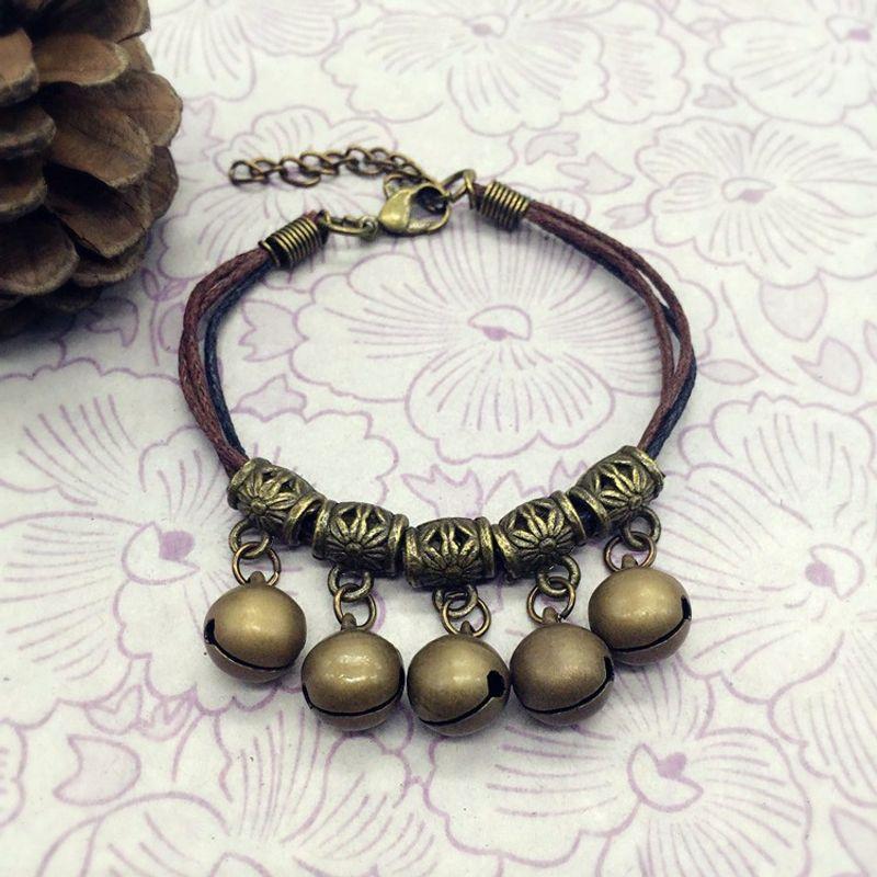 

Японский стиль Свежий и красивый Модный браслет на ногу Горячий колокольчик 14-Bell (anklet)