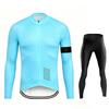 2026 Pro Team Atmungsaktives Herren Langarm Radtrikot Set Frühling und Herbst Mountainbike Kleidung Wear Ropa Ciclismo