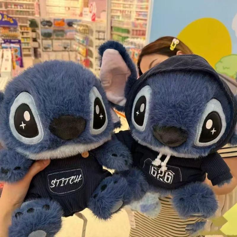 Cute Stitch Plush Toy Strap Pants Interstellar Baby Plush Doll Sleep Pillow Gift for Girlfriend's Birthday
