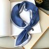 New Pashmina Silk Scarf Foulard Neckerchief Bandana Luxury Brand Female Hair Scarves Shawl Wraps Headband Hijab Cachecol