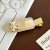 Design Highend Bear Hair Clips For Women In Vibrant Acetate Colors Perfect For Any Outfit
