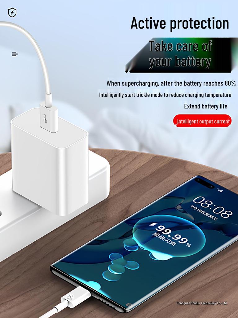 Super Flash Charger: Compatible with Huawei Mate60/30 Pro, P50, P40, Nova13 for Fast Mobile Charging