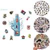 Jxz Anime Stickers "demon Slayer" And Other Popular Anime Characters Waterproof And Easy To Apply