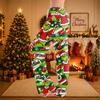 Women's Christmas Print Pants Casual Trousers No Pockets for Holiday