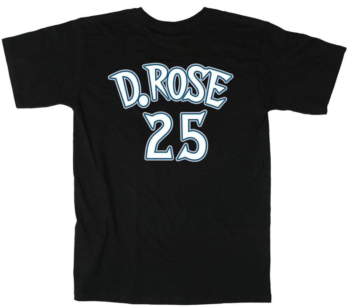 Derrick Rose Minnesota Timberwolves D Rose Logo T-Shirt XXXL