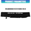 Black Dashboard Mat Specifically Designed For 70 76 78 79 Series 2009-2020 Car Interior Dashboard Cover Carpet