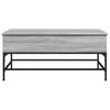  Coffee Table, Grey Sonoma Oak, 100x50x45 Cm