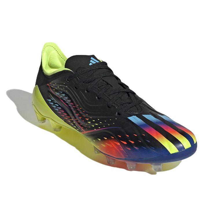 Adidas Copa Sense.1 Round Toe Lace-Up AG (Rubber Short Studs) Supportive Balance Shock Absorption Soccer Shoes Men Soccer Shoes Black Green GZ1355