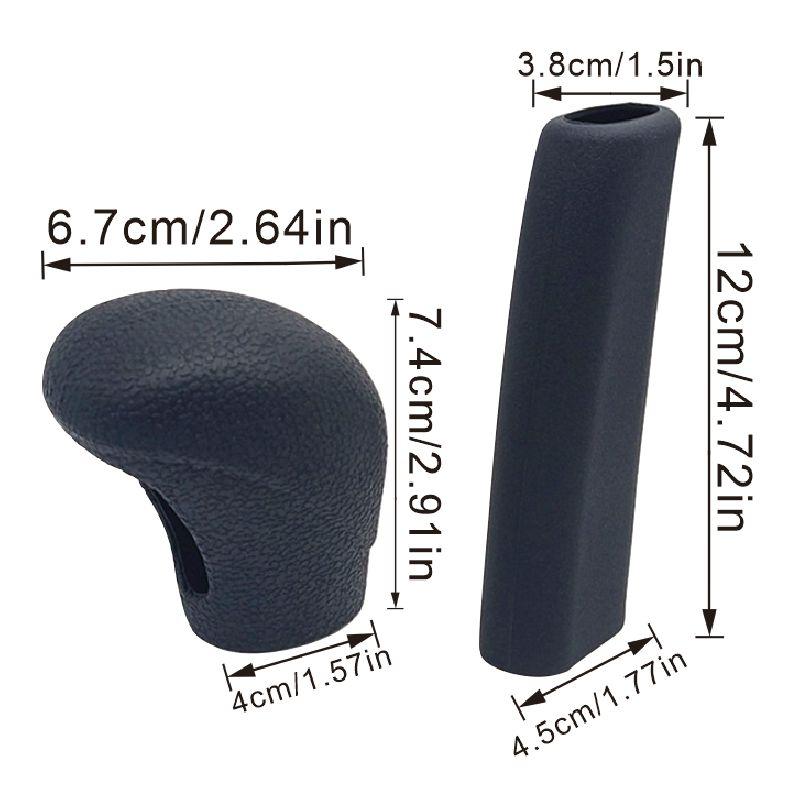 For Hyundai Accen MC RC HC 2005~2026 Car Handbrake Sleeve Cover Automatic Transmission Gear Shift Lever Handle Cover Accessories