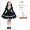 20.26 million Halloween Children's Clothing Nun Clothing Carnival Girls Dress Cross Repair Women's Clothing Performance Clothing