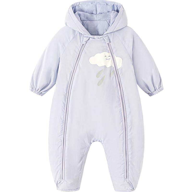 

Трехслойный утепленный комбинезон Minibala для новорожденных 90