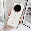 Für Honor Magic V6 V5 V3 Hülle Luxus Veganes Leder Silikon Galvanisiertes Klapphandy Hülle Fingerabdruckresistenter Stoßfänger