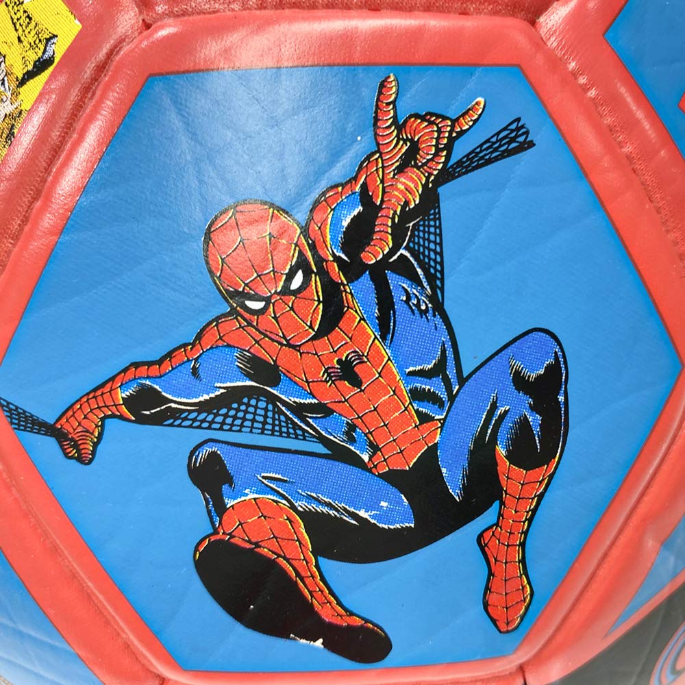 AVENGERS MARVEL Soccer Size American Comic Book for Elementary School Middle School High School and Working Adults Spider-Man Ball, 5, Pattern, Kids,