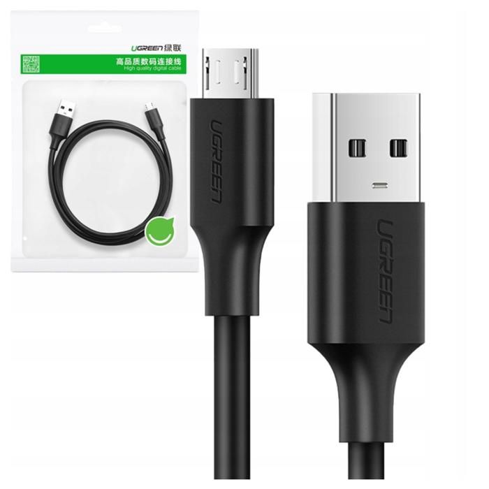 Câble Micro Usb Ugreen 1,5 M Pour Téléphones Android Avec Qc 3.0 Et Charge 2,4 A