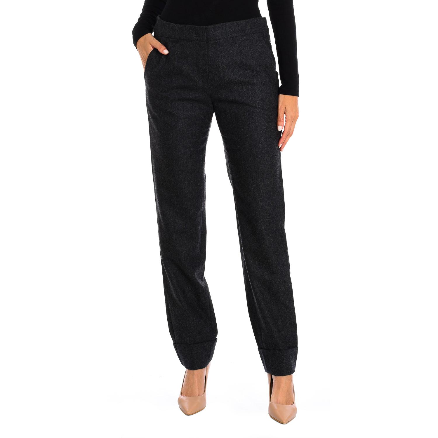 

Брюки длинные с отворотом 1NP10T1M009 женщина