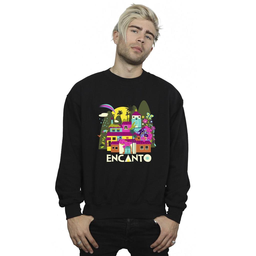 Disney Mens Encanto Many Houses Sweatshirt