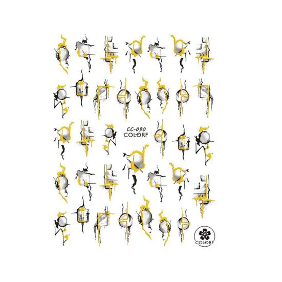 Transfer de unghii Multifuncțional Efect de lungă durată Autocolante atractive de artă bună DIY Artizanat manual Accesorii Cadou de aniversare