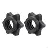 2 Colares de Barra, Colares de Halteres, Abraçadeiras de Parafuso Leves para 25 mm/0,98 Polegadas Esportes