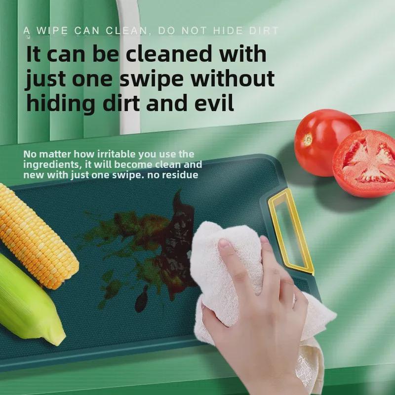 Tabla de Cortar Antibacteriana y Resistente al Moho de PE de Grado Alimenticio para Carne y Verduras