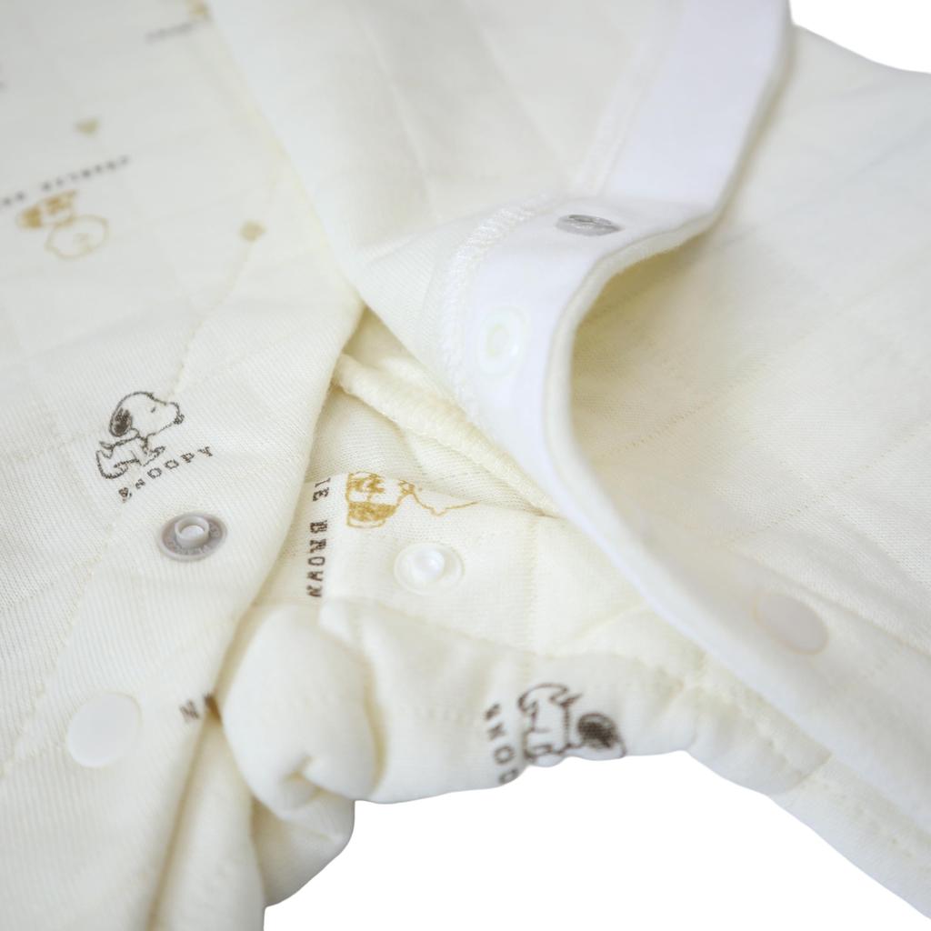 Snoopy Newborn Front Plaid Size 70 Coverall, Pre-all, Opening, Quilt,