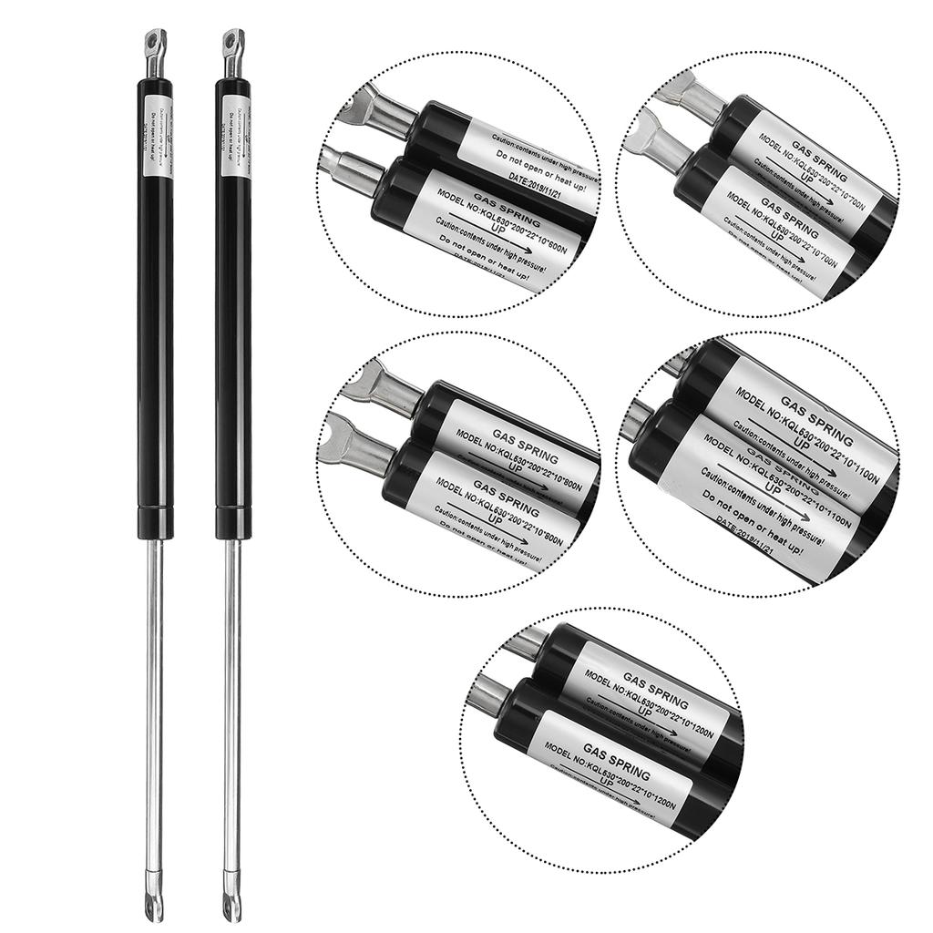 2x GAS SPRING STRUT GAS SHOCK ABSORBERS DAMPERS Universal Intake 200-700N 2x GAS SPRING STRUT GAS SHOCK ABSORBERS DAMPERS Universal Intake 200-700N