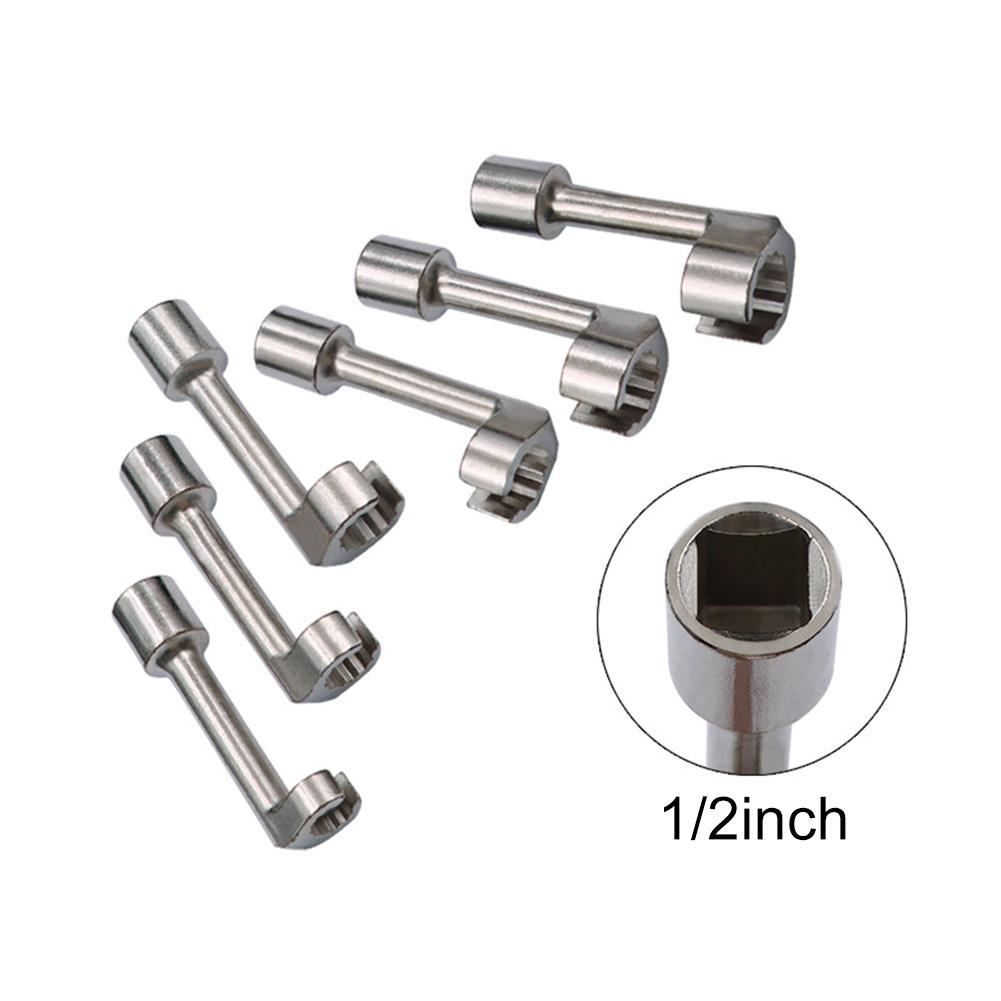 Automotive 1/2 Drive Diesel Socket Wrench Set for 12 14 16 17 18 19mm Sizes