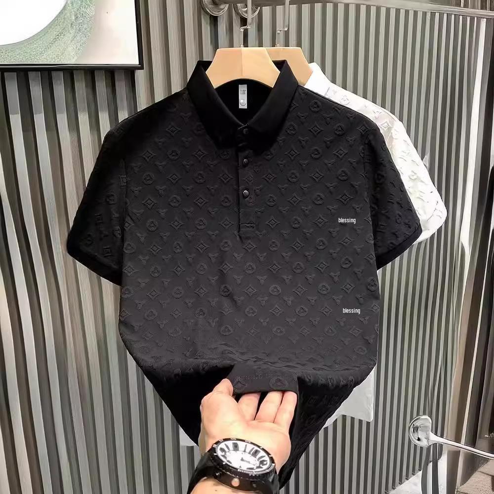 Men's Summer Trendy Korean Slim Fit Polo T-Shirt 2023