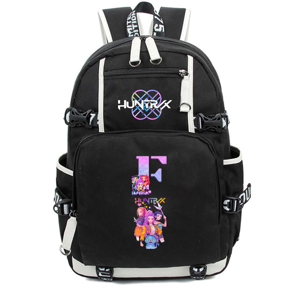 Roztomilý Kreslený K-Pop Lovci Démonů Batoh Velká Kapacita Školní Taška na Knihy Laptop Unisex Studenti Chlapec Dívka Školní Taška Cestovní Outdoorová Taška