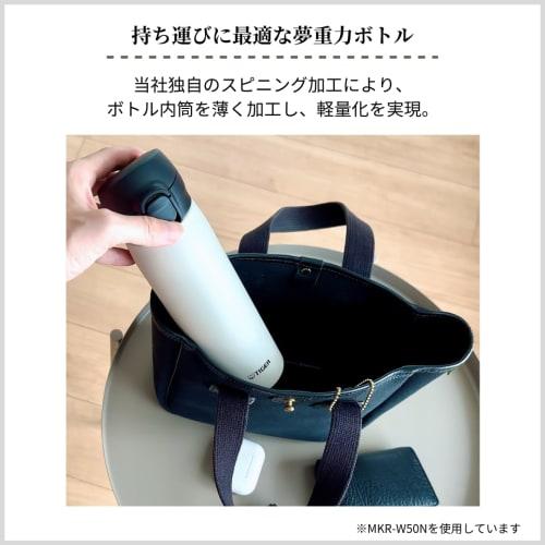 [Dishwasher safe/Integrated packing model] Tiger thermos water bottle 600ml One-push stainless steel bottle Easy-to-drink design The lid and packing a