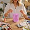 Thread Storage Solution Bobbin Holder Tower, Rotating Organizer, Detachable Modular Stand Clips, Tangle-free Sewing for Quilting Enthusiasts