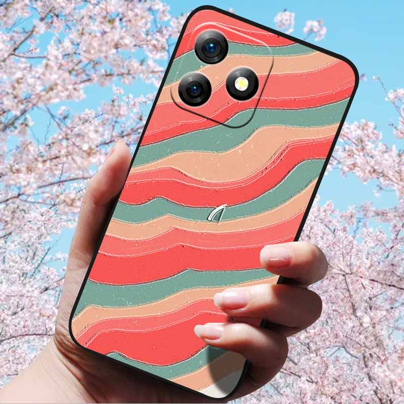 3D Relief Embossed Retro For Ulefone Note 18 Ultra Cases Soft Silicone Back Cover Cases For Ulefone Note 18 Ultra 3D Relief Case