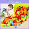 Colorful Educational Plastic Building Block Set For Kids With Diy Features And 200 To 520 Pieces