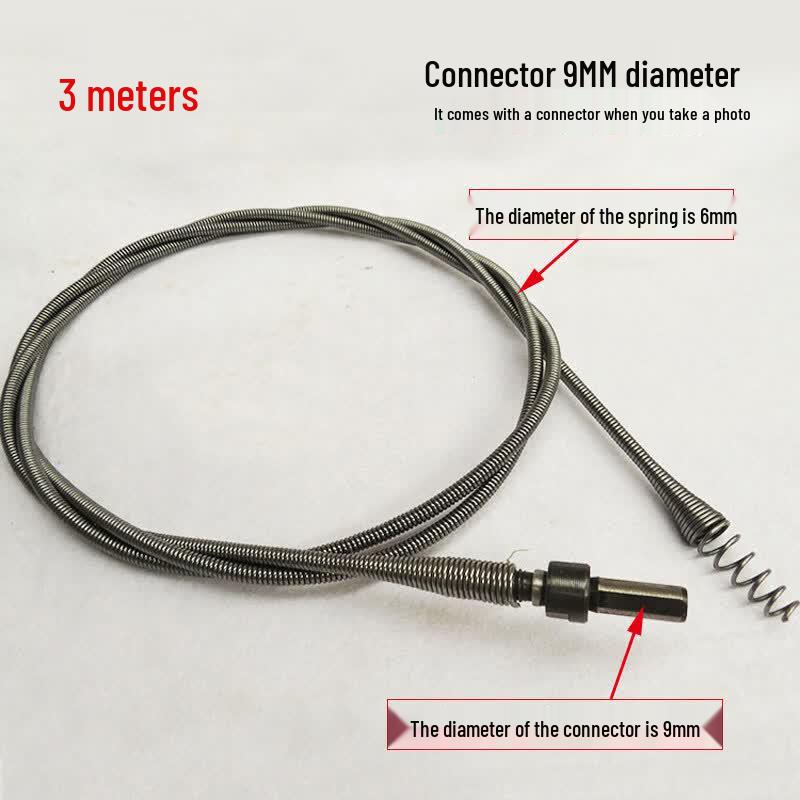 Powerful Drain Snake Spring Cleaner