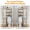 Above Toilet Storage Rack, 3-Tier Over The Toilet Shelf, Freestanding Bathroom Organizer Adjustable Storage Shelf Space Saver Rack for Restroom