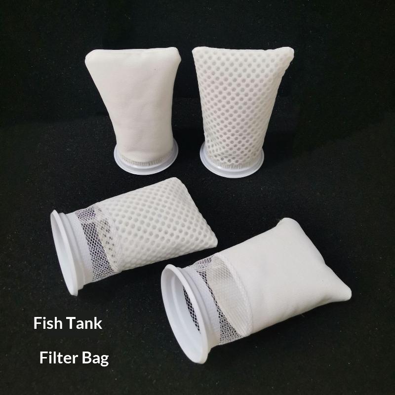 Reusable Aquarium Filter Bag With Frame Anti-Overflow Fish Tank Filter Cotton Thickening High Density Fish Tank Filter Bag