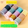 Magic Color Gold Thread Braid Rope Gold Thread DIY Handmade 3 6 9 Strand No. 72 Jade Thread Silver Strand Carrying Strap Bracelet Material