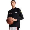Li Ning Professional Basketball Collection T Shirt Men's Black ATLU259-2