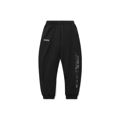 Li Ning X Star Wars Muddade Löst Passform Sportsbyxor Herr Byxor Svart AKLR371-2