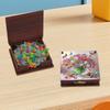 Animals Diamond Art Note Box Contains 160 Sheets of Paper Gem Painting Memo Pad Holder Mosaic Kit Rhinestones Post It Dispenser