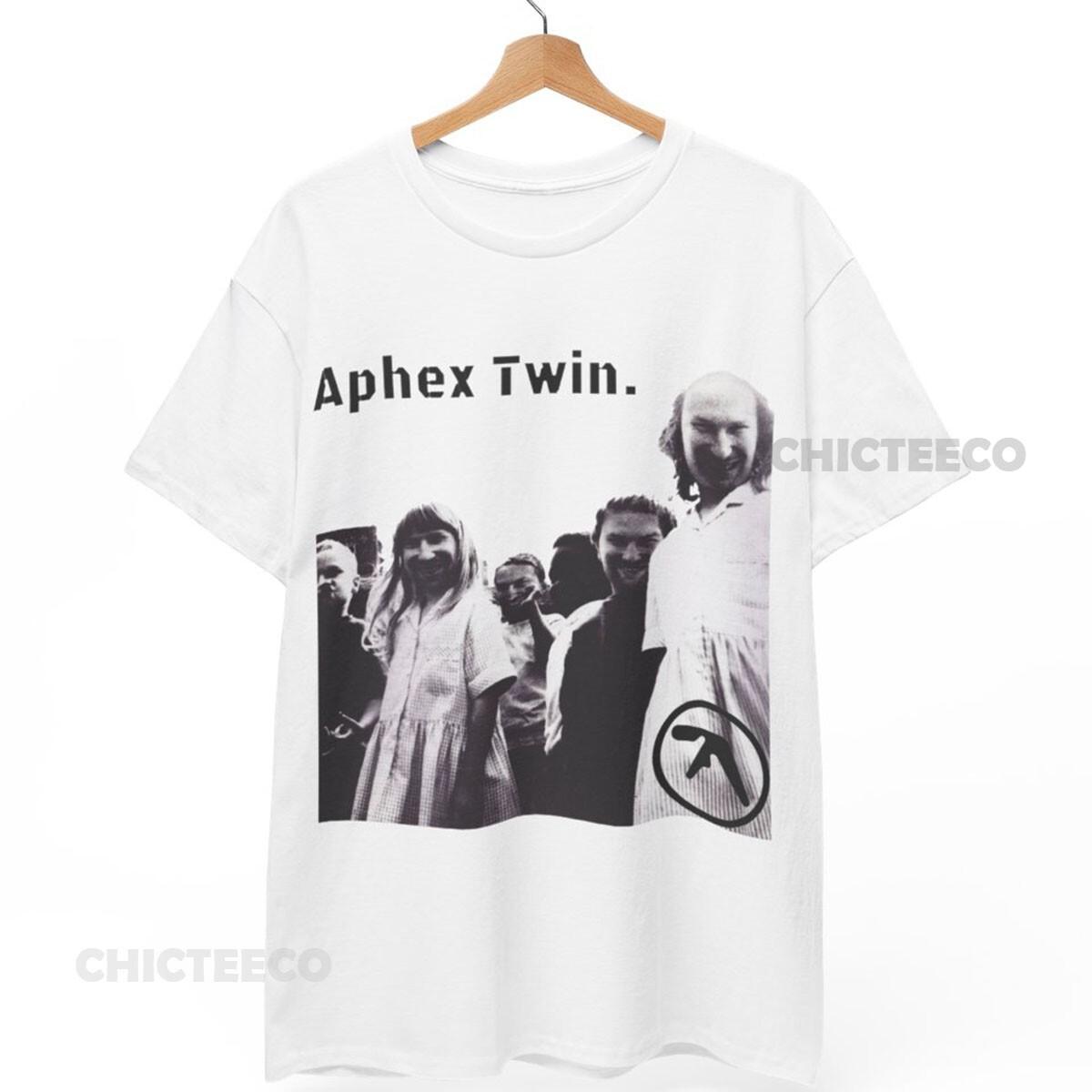 26 Aphex twin ambient works records t shirt Aphex Twin Fans Electronic Unisex tee Unisex T-Shirt L