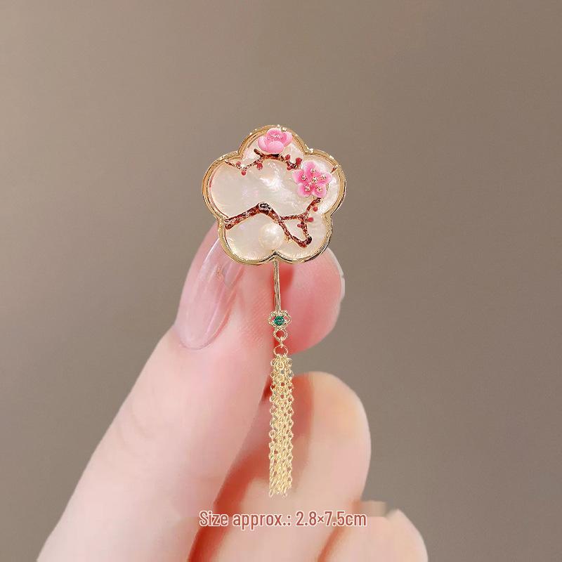 Elegante Schmetterlingsbrosche mit Perle – Damen-Modeschmuck-Anstecknadel von hoher Qualität