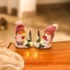 Christmas Girl Figurine Christmas Decorations for Holiday Birthday Tabletop