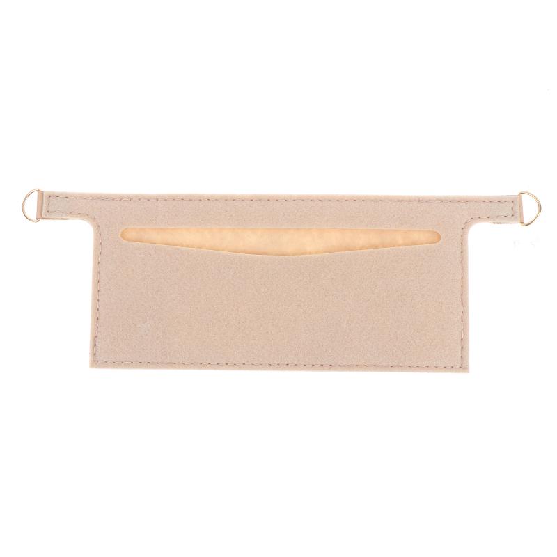 Filz Geldbörsen-Einsatz Für Kettenriemen Langlebig Mit D-Ringen Tasche Einsatz Organizer Damen Umhängetasche Konvertierbarer Liner Einsatz