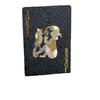 Black and Gold Waterproof PVC Plastic Playing Cards, Dou Dizhu Entertainment Game Magic Props