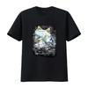 JUMPING SNOOK Angler Angelfischen See Fischer T-Shirt Vintage Gewaschen Bequem Dehnbar Weich Atmungsaktiv Designerkleidung