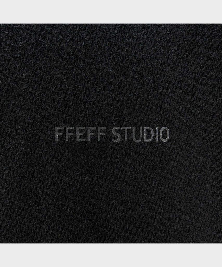 FFEFF STUDIO Vintage Washed Named Long Sleeve T-Shirt (Black)