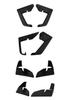 Modified Wind Deflector for Kawasaki ZX-6R/ZX-636 2023-2025 Motorcycle Fairing