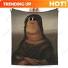 Custom Y2K Funny Robert Help Marcus The Worm Blankets Ultra-Soft Flannel Comfortable Throw Blanket Machine Washable